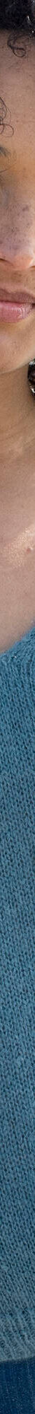 Pull col V manches longues, laine et mohair mélangés (bleu glacier) Pull col V manches longues, laine et mohair mélangés (bleu glacier)